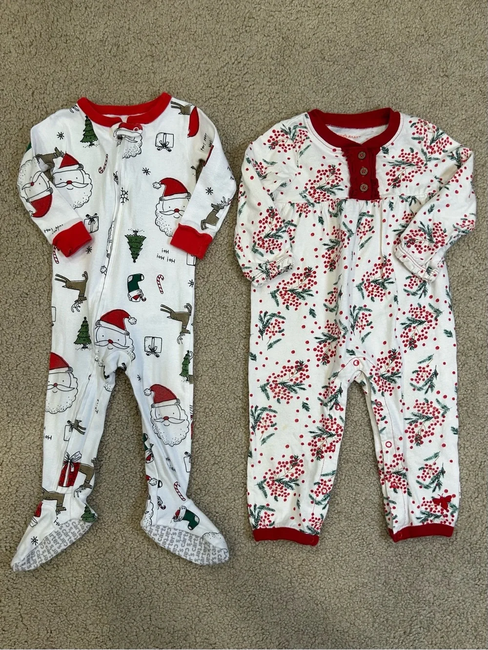 Baby Girl Christmas Holiday Bundle Size 12 Months
